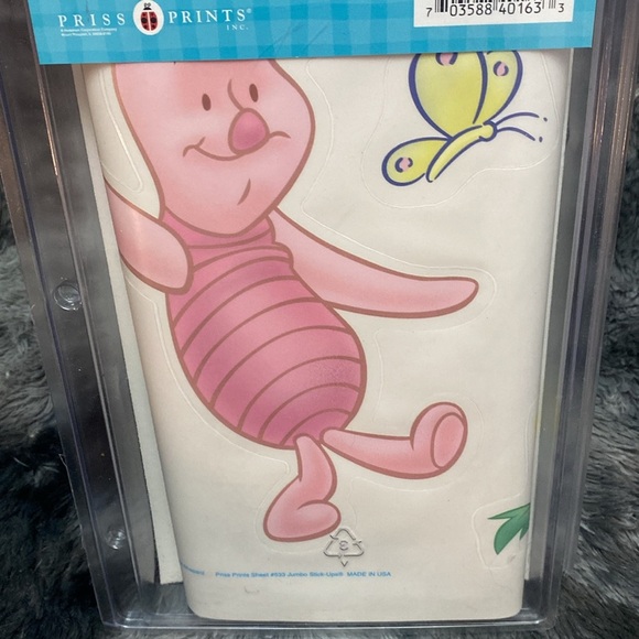 NIB Disney Winnie the Pooh Wall Decals - Red and Yellow Stick ups - Picture 8 of 16